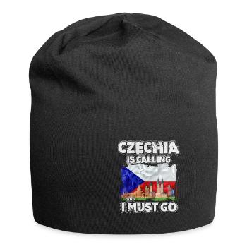 Tchéquie - Bonnet en jersey - noir - Devant