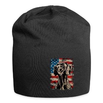 Great Dane America USA - Jersey Beanie - black - Front