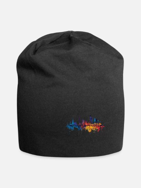 Lippstadt - Jersey-Beanie - Schwarz