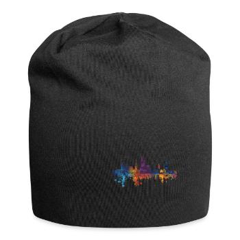 Mainz - Jersey-Beanie - Schwarz - Vorne