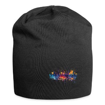 Chemnitz - Jersey-Beanie - Schwarz - Vorne