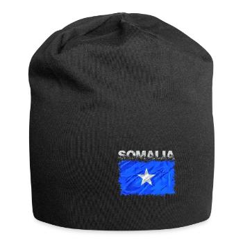 Somalia - Jersey-Beanie - Schwarz - Vorne