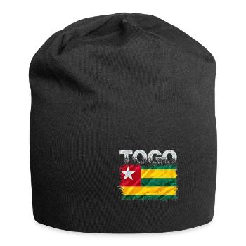 Togo - Jersey-Beanie - Schwarz - Vorne