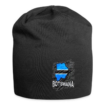 Botswana - Jersey-Beanie - Schwarz - Vorne
