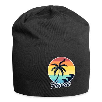 Hawaii - Jersey-Beanie - Schwarz - Vorne