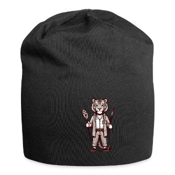Cute Tiger Artist - Jersey Beanie - black - Front