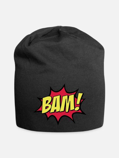 BAM ! - Bonnet en jersey - noir
