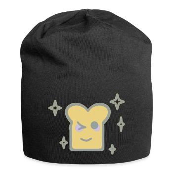 tartinekawaii - Bonnet en jersey - noir - Devant