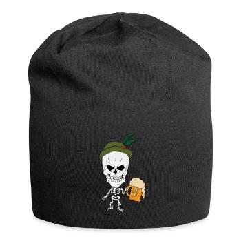 Skeleton - Jersey Beanie - black - Front