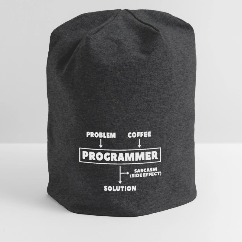 Coding Programmer Nerd Computer Science Coffee Jersey Beanie