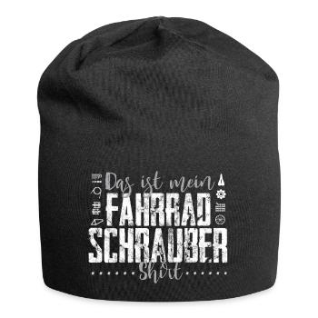 Fahrrad Schrauber Shirt Rad Fahrren Rennrad Bike - Jersey-Beanie - Schwarz - Vorne