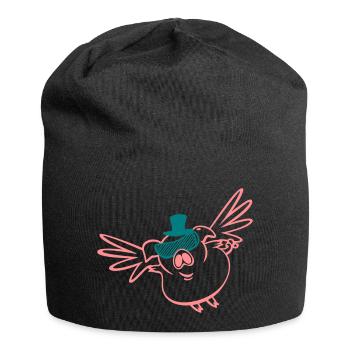 Cochons Volants / Cochons Volants (2c) - Bonnet en jersey - noir - Devant