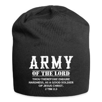 Army Of The Lord - Jersey Beanie - black - Front