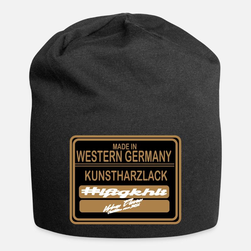 Made In Western Germany - Jersey-Beanie - Schwarz