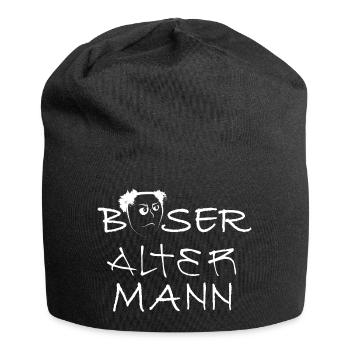 Mauvais vieil homme - Bonnet en jersey - noir - Devant