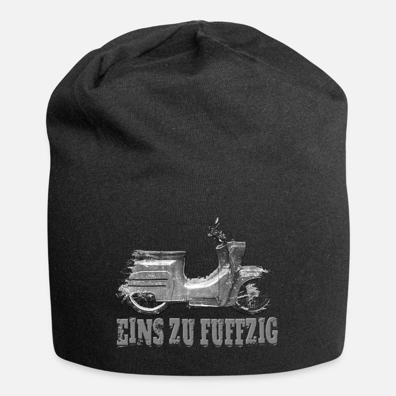1:50 - Jersey-Beanie - Schwarz