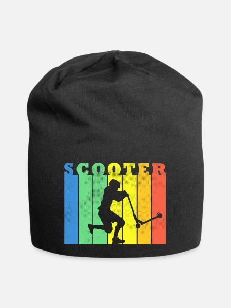Stunt Scooter Boy Scooter Teenager Scooter - Jersey Beanie - black