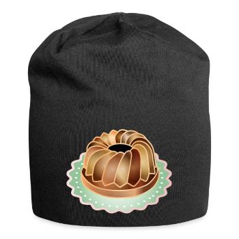 Le klaxon de la rétro pour les amateurs de pâtisserie - Bonnet en jersey - noir - Devant