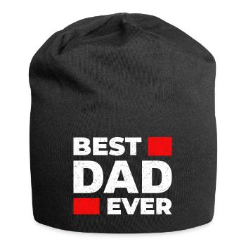 Best DAD Ever! Best Father - Father's Day Gift - Jersey Beanie - black - Front