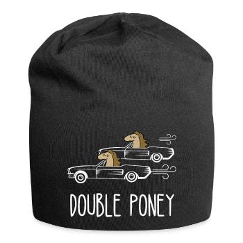 double poney - Bonnet en jersey - noir - Devant