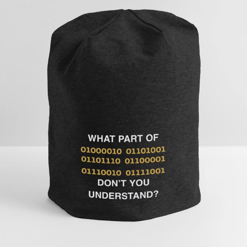 Software engineer code Jersey-Beanie