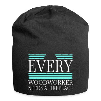 carpenter quotes tshirts bday fun americas - Jersey-Beanie - Schwarz - Vorne