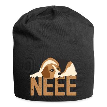 Lustiger Beagle Spruch für Beagle Liebhaber - Jersey-Beanie - Schwarz - Vorne