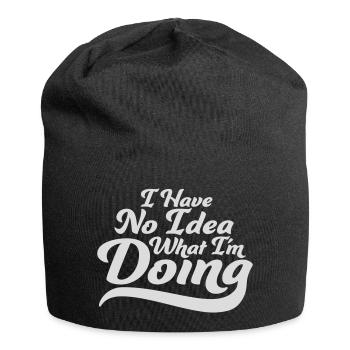 Aucune idée - Bonnet en jersey - noir - Devant
