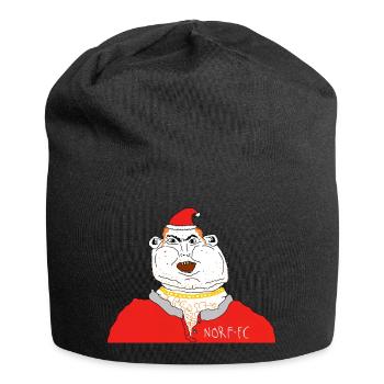 norf fc santa no text - Jersey Beanie - black - Front