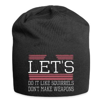 déclaration d’anniversaire citation blagues geek paix hippie - Bonnet en jersey - noir - Devant