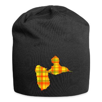 Guadeloupe - Jersey-Beanie - Schwarz - Vorne