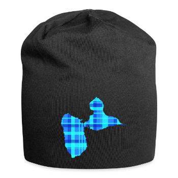 Guadeloupe - Jersey-Beanie - Schwarz - Vorne