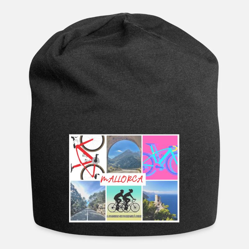 Mallorca - Jersey Beanie - black
