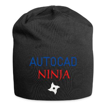 AutoCAD Ninja - Jersey Beanie - black - Front