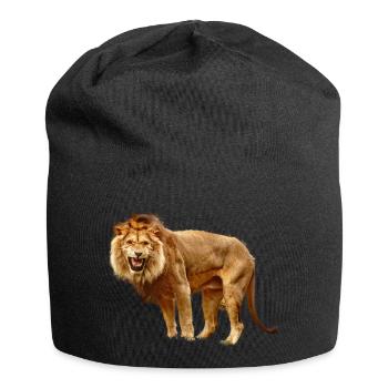 Lion - Bonnet en jersey - noir - Devant