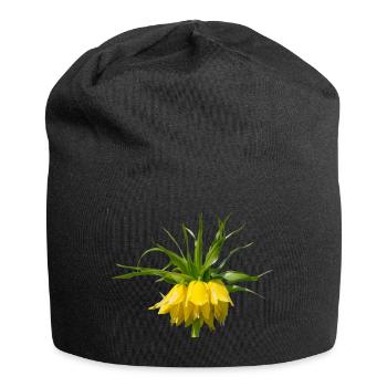 Imperial crown Flower Spring Lily plant Flora - Jersey Beanie - black - Front