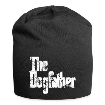 The Dogfather Grunge - Jersey-Beanie - Schwarz - Vorne