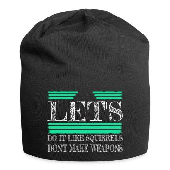 Hippie Hippie Festival Bday Present Citation Drôle - Bonnet en jersey - noir - Devant