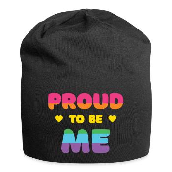 LGBTQ+ Pride to Be Me - Pride Month - Jersey Beanie - black - Front
