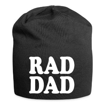 Rad dad - Jersey-Beanie - Schwarz - Vorne