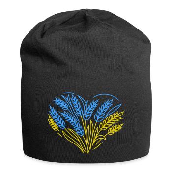 Valeewear - Stay with Ukraine - Jersey-Beanie - Schwarz - Vorne