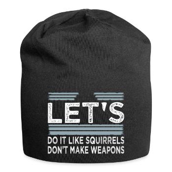Happy Fun Awesome Hippie Festival Anti War Family - Bonnet en jersey - noir - Devant