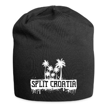 Split Kroatien Fußball Fußball Dalmatien Tourismus - Jersey-Beanie - Schwarz - Vorne