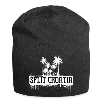 Split Kroatien Fußball Fußball Dalmatien Tourismus - Jersey-Beanie - Anthrazit - Vorne