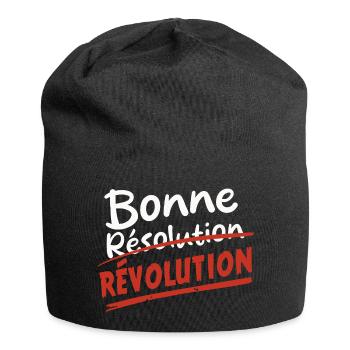 Révolution - Bonnet en jersey - noir - Devant