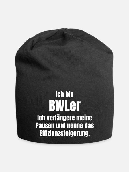 BWLer verlängert Pausen - Jersey-Beanie - Schwarz