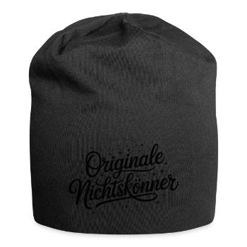 Originale Nichtskönner - Deutsche Memes - Jersey-Beanie - Schwarz - Vorne