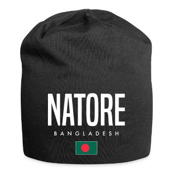 Natore Bangladesh - Jersey Beanie - black - Front