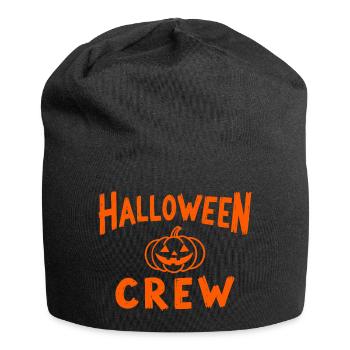 Halloween Crew Pumpkin Head Troop - Jersey Beanie - black - Front