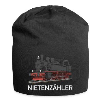 Compteur de rivets Locomotive ferroviaire Locomotive - Bonnet en jersey - noir - Devant